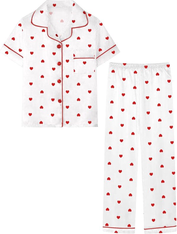 Long-Sleeved Button-Up Pajamas, Soft and Comfortable