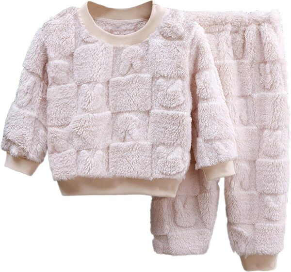 Teenagers' and children's fleece pajama sets