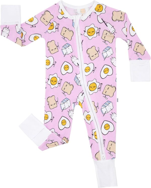 Bamboo fiber viscose baby pajamas for boys and girls