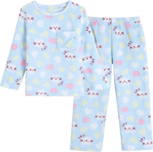 Older children's winter flannel pajama sets